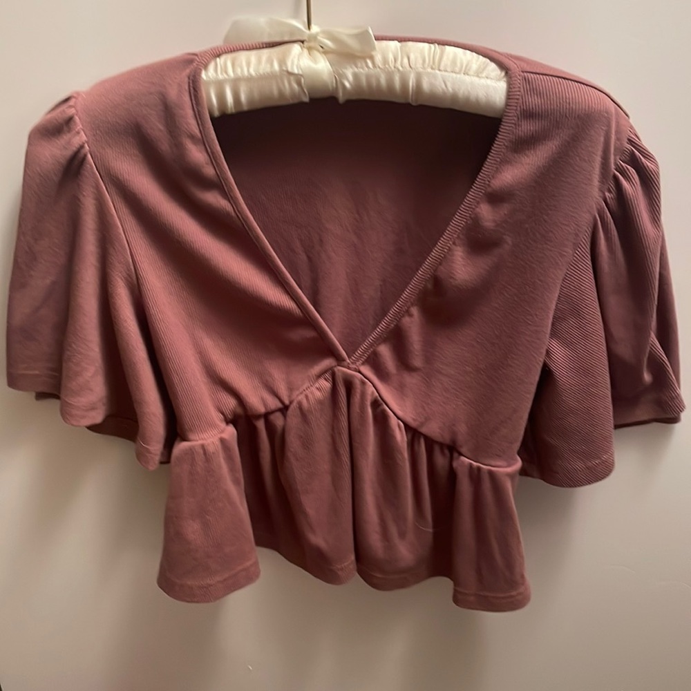 Size small crop blouse